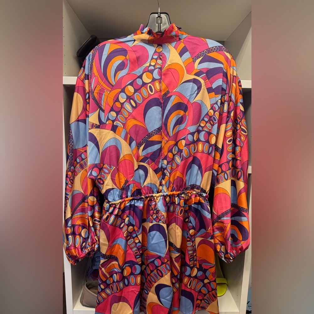 Guess by Marciano Colorful Abstract Jumpsuit